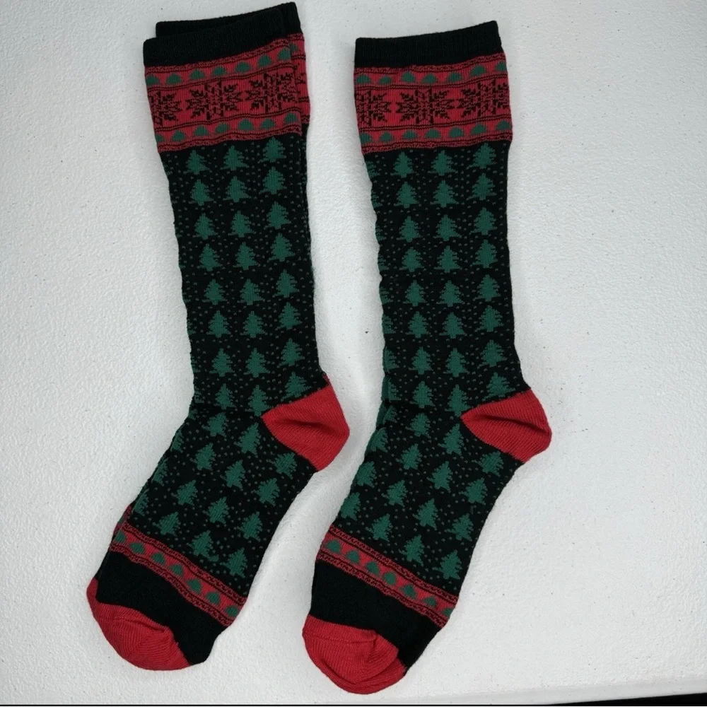 TCK Elite Christmas Socks Womens Shoe Size 7-10‎ NWOT 2 Pairs